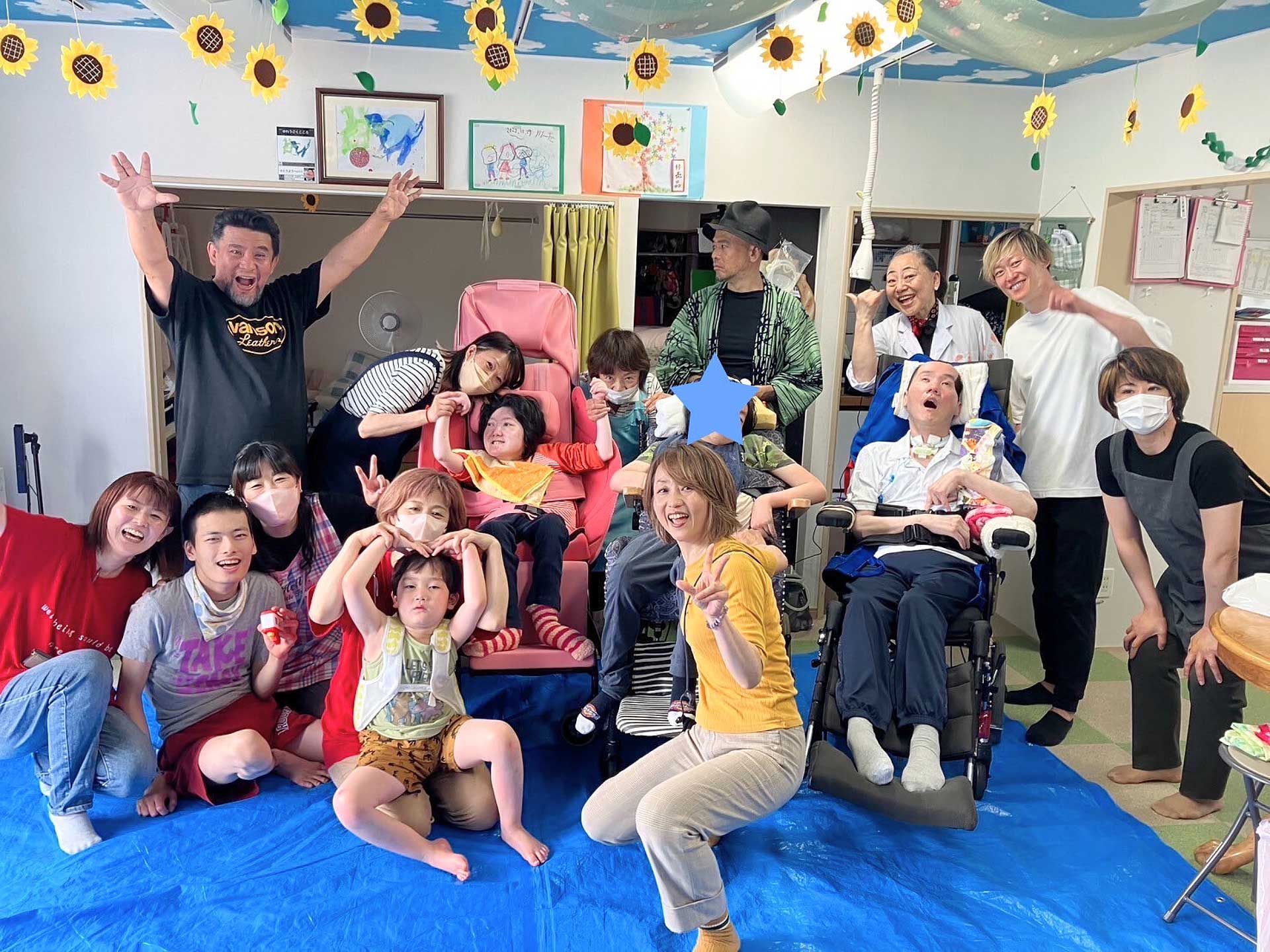 ONEART札幌お絵描き報告。デイサービス施設4件でお絵描きを実施しました