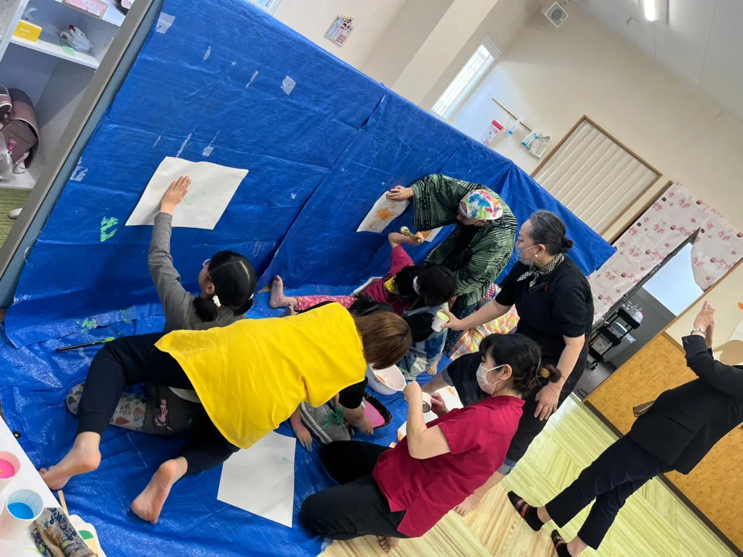 新規の施設でお絵描き！札幌「ここうぇる」さん