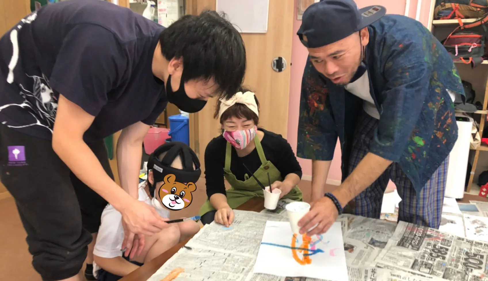 「ONEART発祥の地」練馬のくまさん石神井教室でお絵かきしてきました！