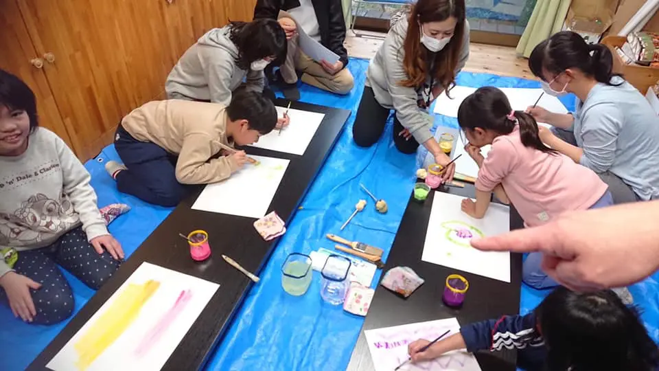 岐阜の施設”ものづくり教室樹じゅ”さんでお絵かきしてきました！