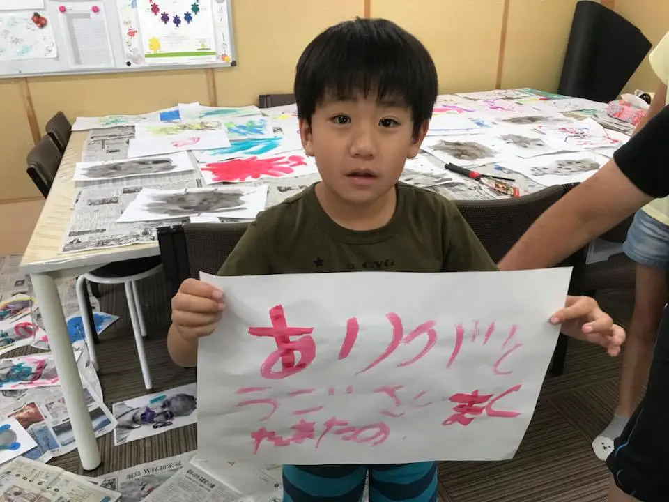 岐阜の樹じゅさんでお絵かきでした