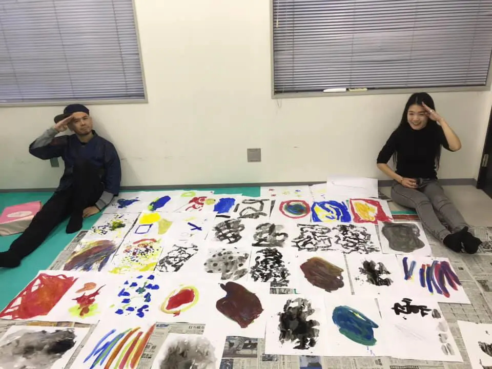 今年のお絵描きは「くまさん」でスタート！