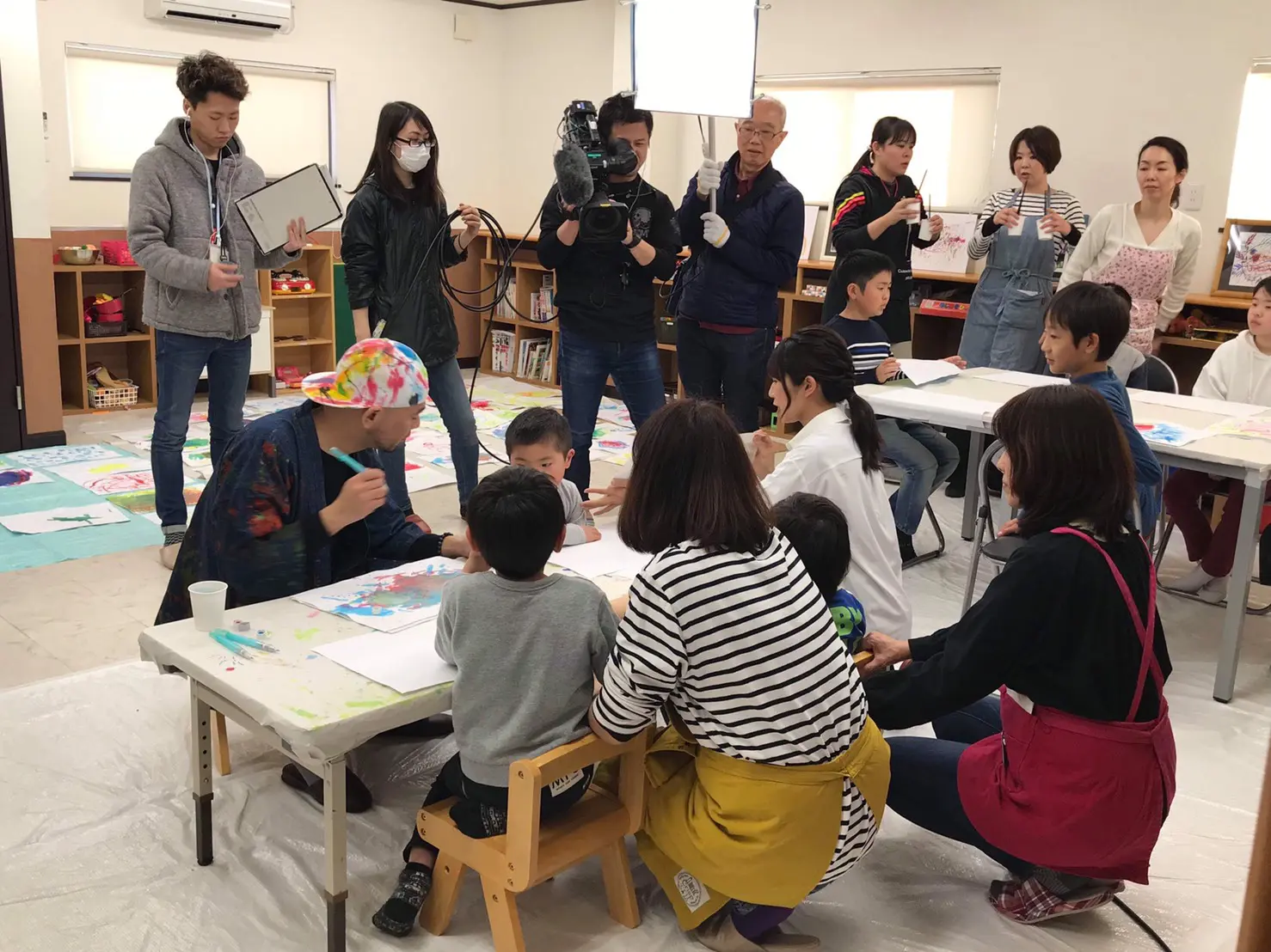 新元号”令和”をみんなで描いた。NHK「シブ５時」で放送されました！