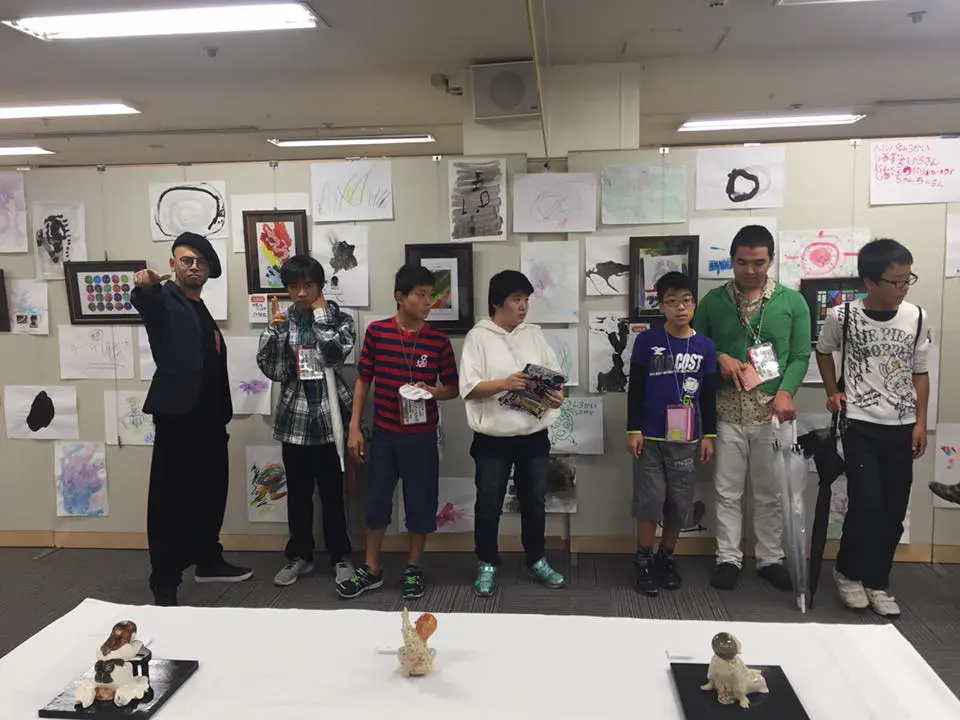 名古屋の施設の先生と子供達が沢山来てくれました